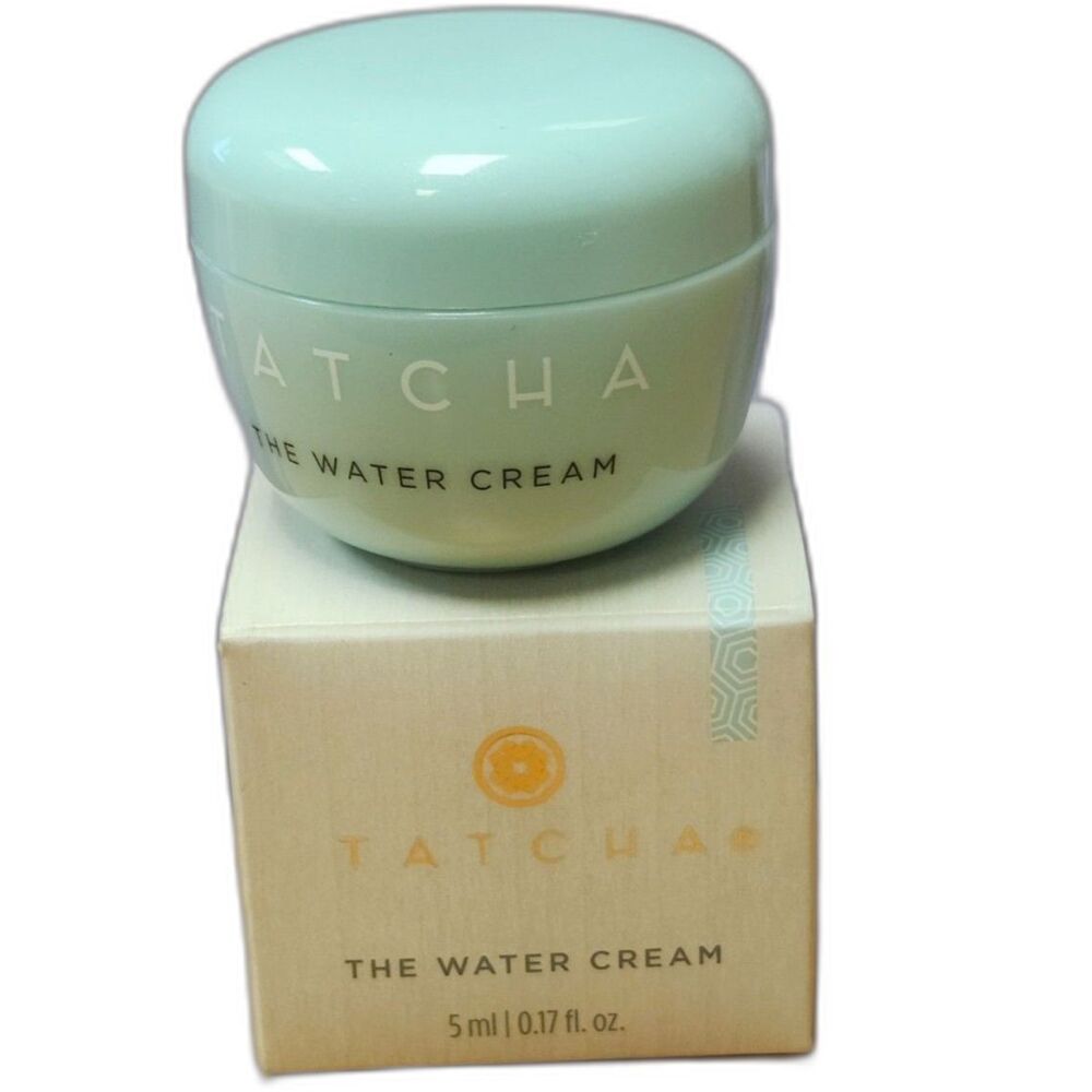 Tatcha The Water Cream Oil-Free Clarifying Moisturizer 5ml / 0.17 oz Mini NIB